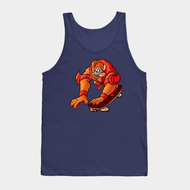 Beastman Skateboarding Tank Top by davor